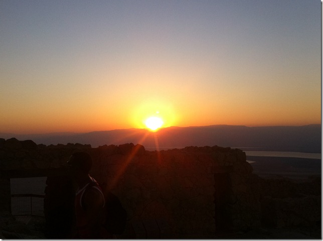 sunrise masada